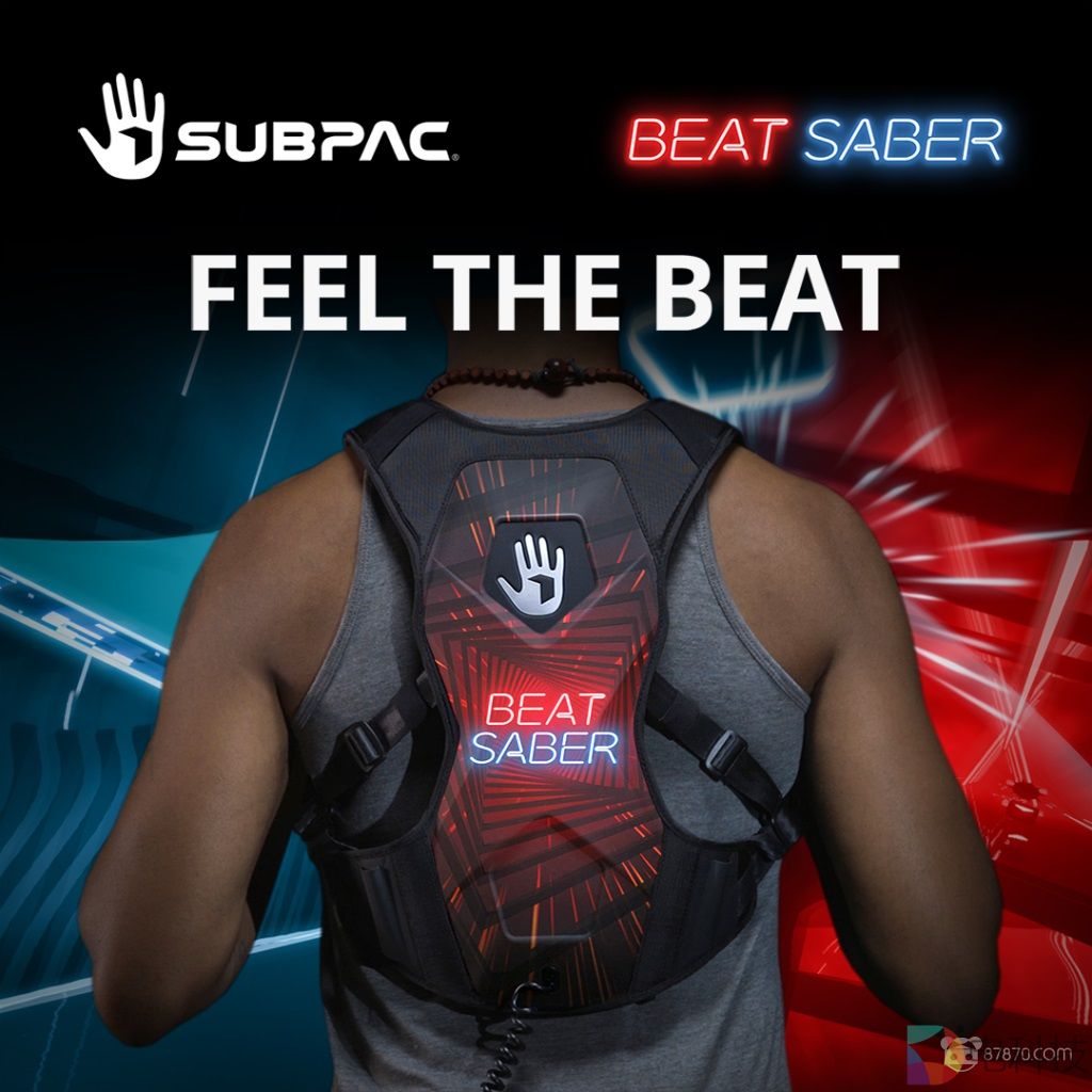 《Beat Saber》推出力反馈背心Subpac联名套装，售价300英镑
