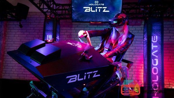 VR运动模拟器Hologate Blitz支持多人互动游戏体验