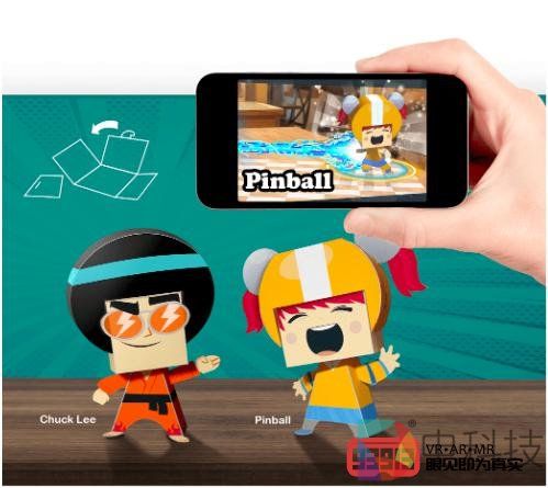 AR纸板游戏《Kung Fu Boogier》登陆Kickstarter平台