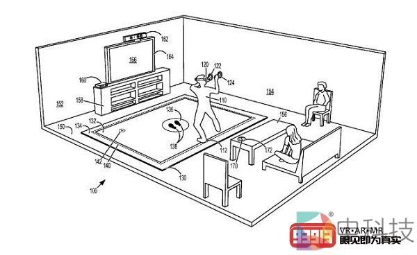 微软为具有触觉反馈和压力传感器的VR垫申请专利