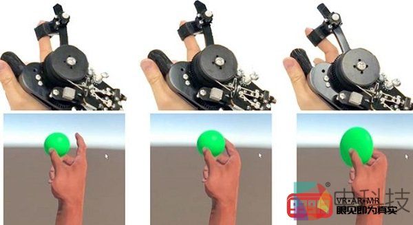 微软研究院展示了新款原型VR控制器CapstanCrunch