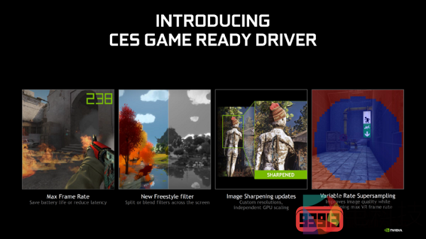 CES2020：Nvidia推出360Hz刷新率的G-Sync显示技术支持VR