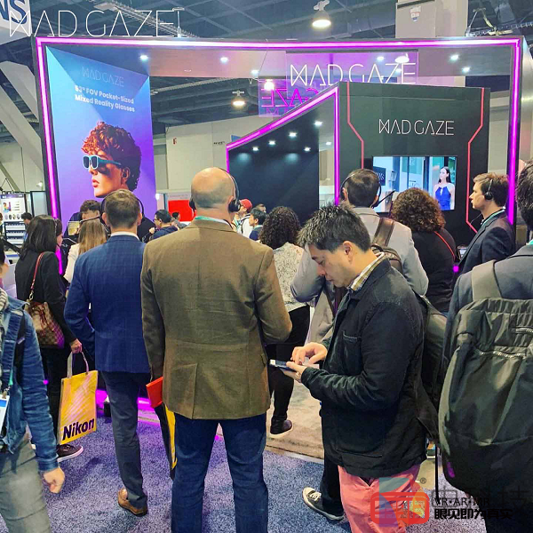 CES2020：MAD Gaze展示MR眼镜 GLOW与骨传导智能手表WATCH