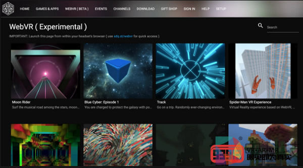 SideQuest推出Beta版网页可轻松查找WebVR内容