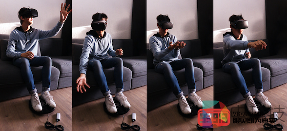 3dRudder Pro Wireless为Oculus Quest提供脚踏控制器支持