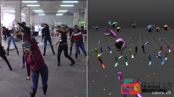 俄罗斯动捕技术提供商Antilatency展示多人VR互动体验