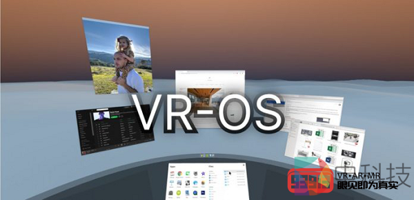 前苹果员工展示其自研VR操作系统的产品原型