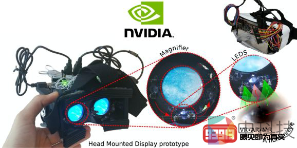 NVIDIA采用LED传感器开发轻量级眼球追踪技术系统