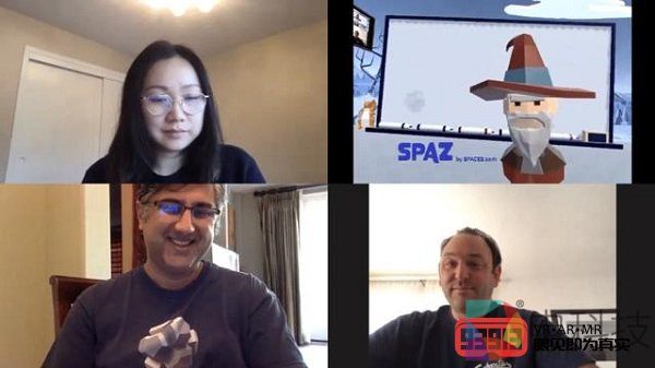 VR视频通话应用SPACES允许用户通过VR设备加入视频会议