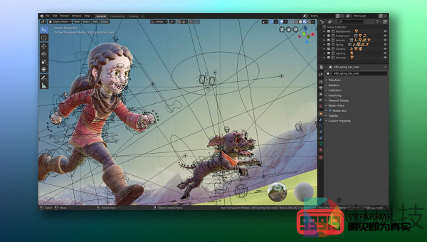 开源建模及动画工具Blender即将添加VR功能