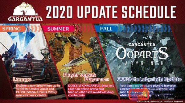 VR剑术游戏《Sword of Gargantua》“三部曲”更新计划推出