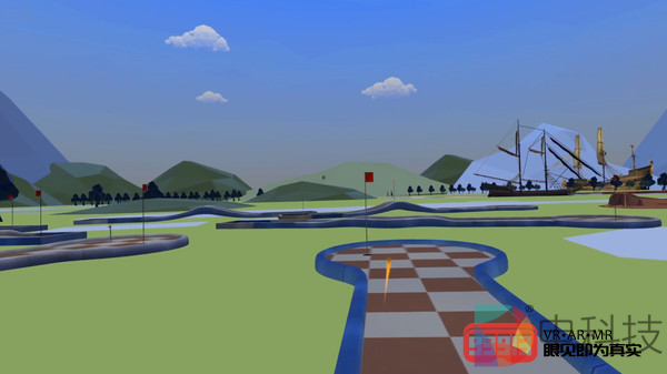 在家打高尔夫：VR休闲体育游戏《Wacky Golf Land》登陆Steam