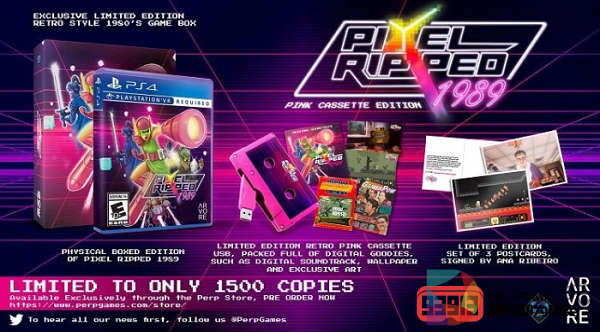 VR冒险游戏《Pixel Ripped 1989》PSVR特别版即将发布