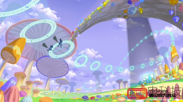 VR动漫游戏《小魔女学园：VR扫帚竞速》即将登录Oculus Quest