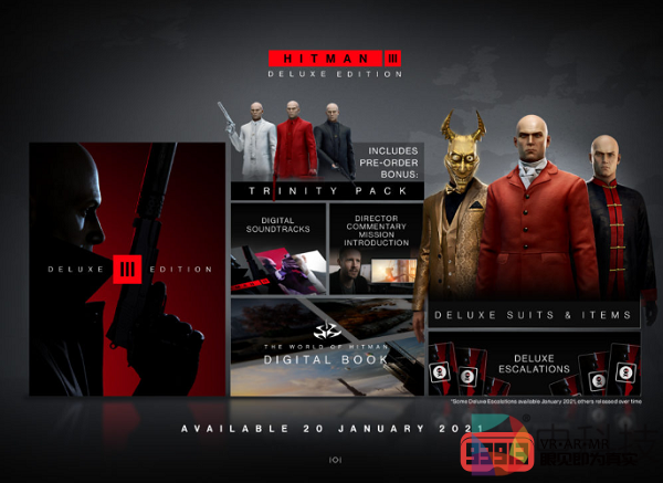 《杀手3》最新信息：确定发布日期及开放预订