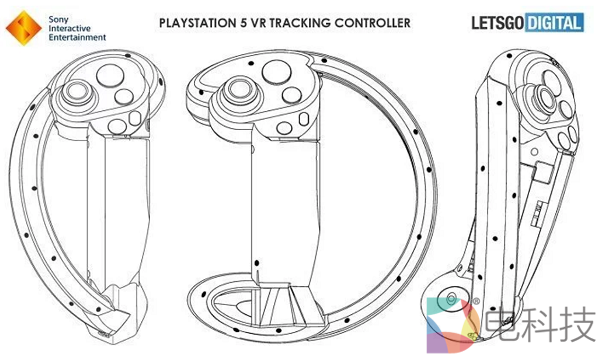 适用于PlayStation 5的VR追踪控制器设计专利曝光