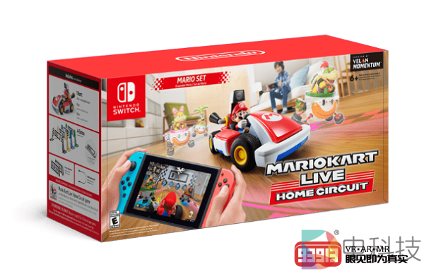 任天堂公开AR赛车游戏《马里奥卡丁车：家庭巡回赛》最新玩法