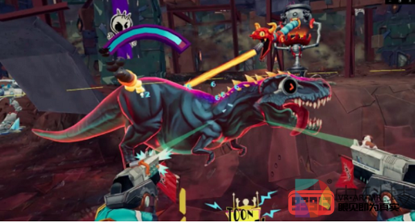 VR射击游戏《Captain Toonhead vs the Punks from Outer Space》公布预告片