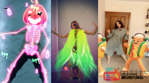 Snapchat推出3D全身AR滤镜