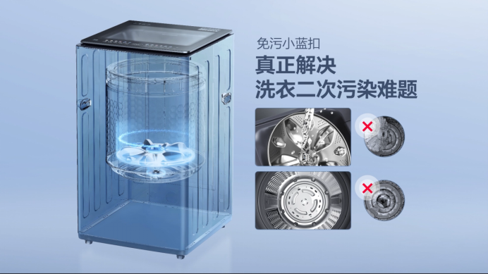 【确认 TCL洗衣机新闻稿】2022TCL冰洗春发举行，小蛮腰免污洗衣机、C6离子柔护洗烘一体机&ldquo;敢为不凡&rdquo;F(1)76