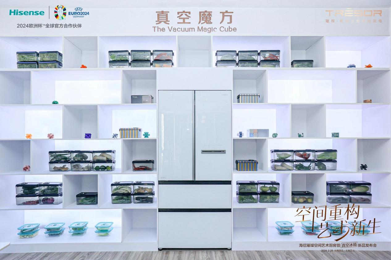    海信“艺术家509冰箱”惊艳登场  真空科技分储更鲜美