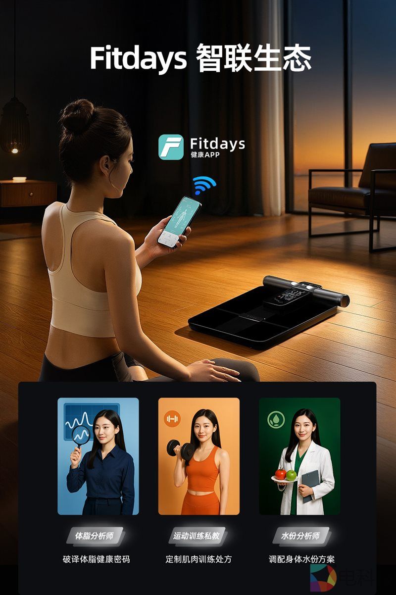 沃莱P7 Max体脂秤