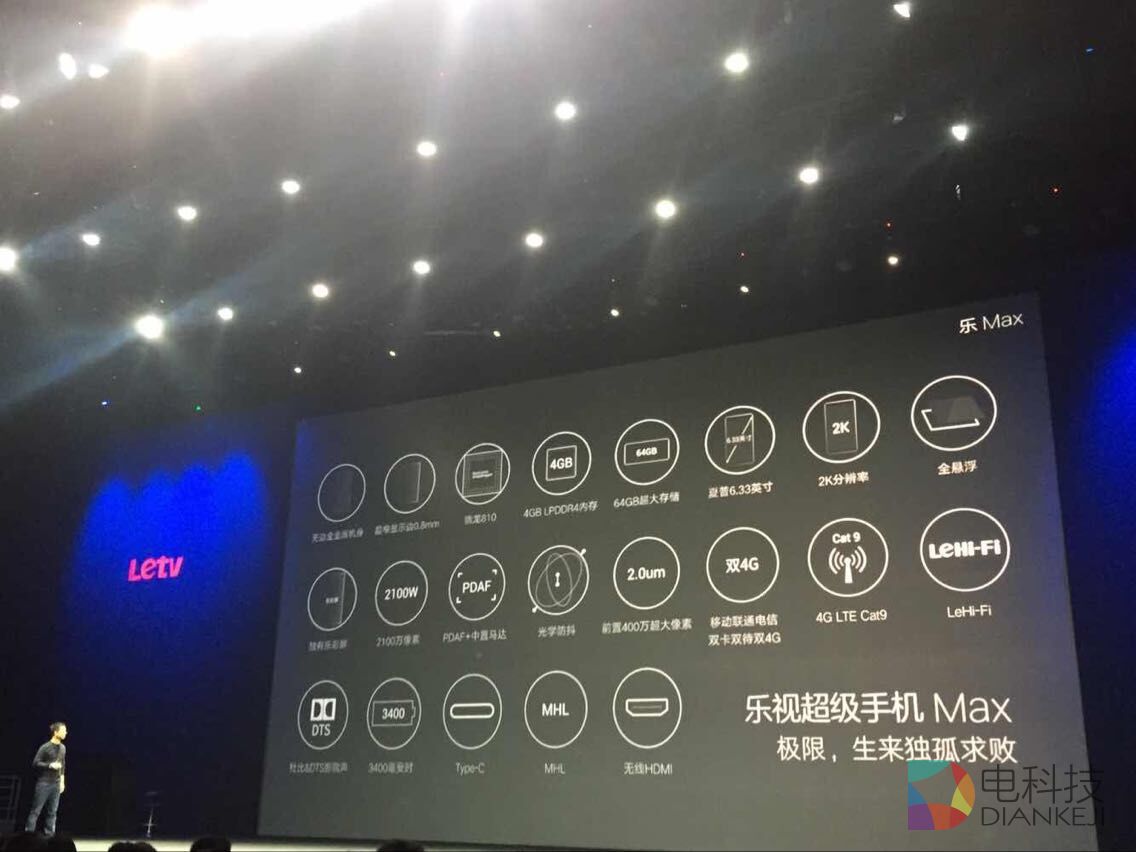 乐视手机发布会