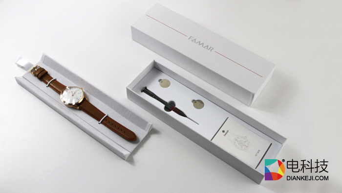 比Apple Watch更高贵 FAMAR智能手表开箱图赏