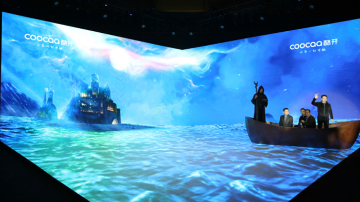 酷开VR一体机/N2游戏电视震撼发布 带你畅享奇幻夜