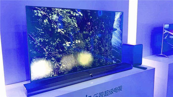 主打全面屏设计 乐视超级电视Unique新品现场实拍