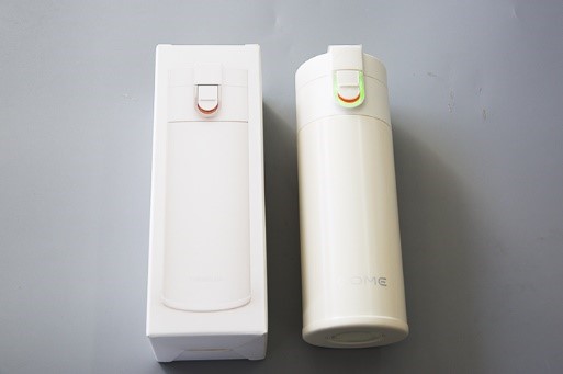 灵犀智能保温杯：科技感温键+喝水提醒，这款保温小管家很贴心