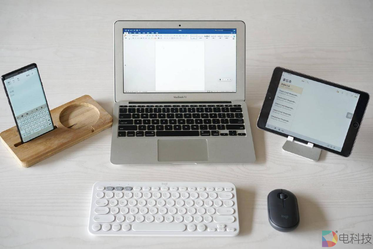 三大系统全支持，罗技K380蓝牙键盘，让手机平板一秒变电脑