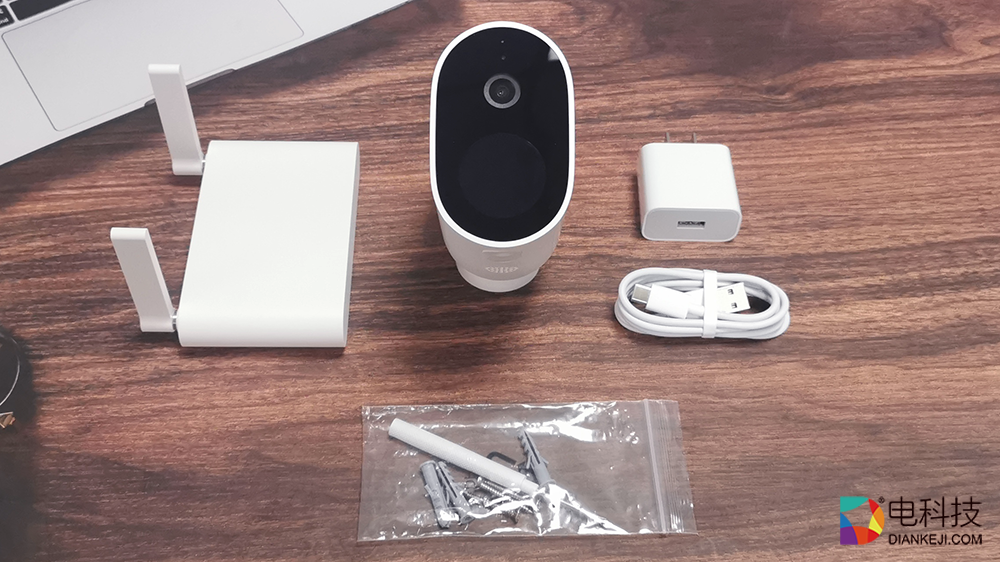  小米室外摄像机电池版：IP65防水，室外夜间也能清晰保障安全