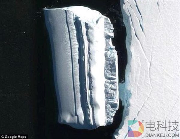 南极惊现神秘物体 阴谋论者：外星飞船