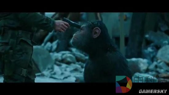 《猩球崛起3》首曝片段 原女主登场人类退化成哑巴
