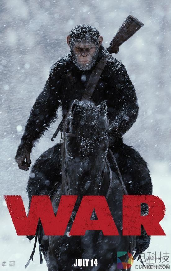 《猩球崛起3》首曝片段 原女主登场人类退化成哑巴