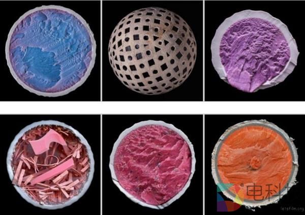 摄影师把高尔夫球切开 结果发现了一个奇妙的世界