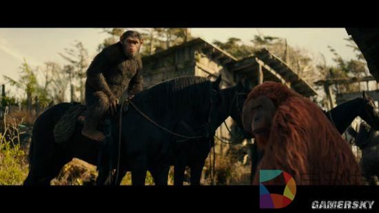 《猩球崛起3》首曝片段 原女主登场人类退化成哑巴