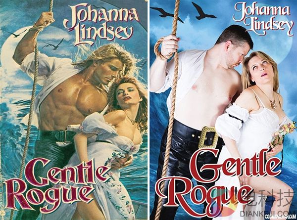 摄影师找普通人重拍言情小说封面 结果太辣眼