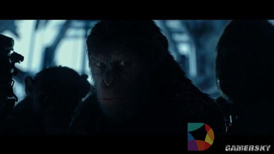 《猩球崛起3》新中字预告 又一只会说话的猩猩登场