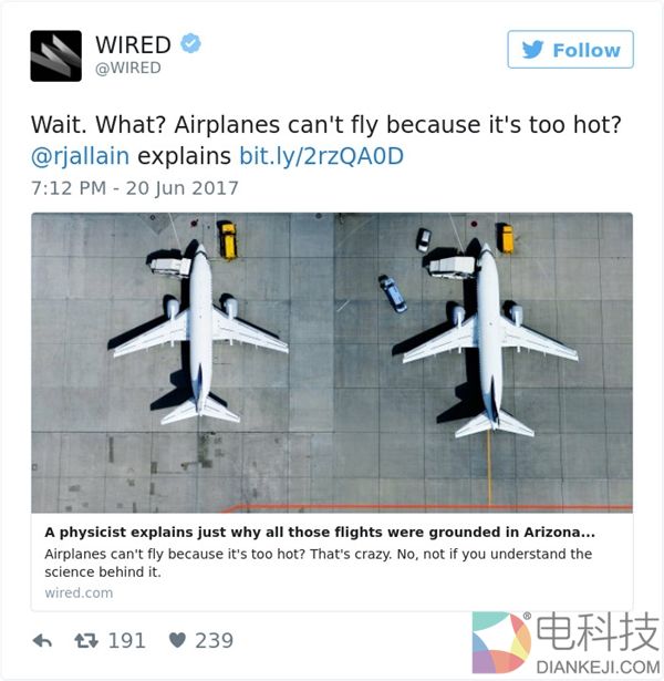 美国凤凰城高温逼疯人类 墙都晒化了……