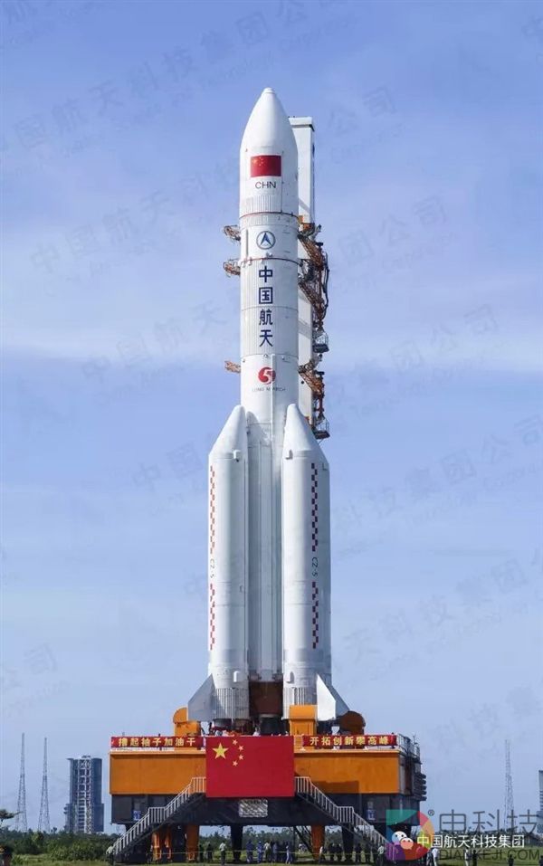 中国大火箭长征五号准备第二发：全新大卫星平台