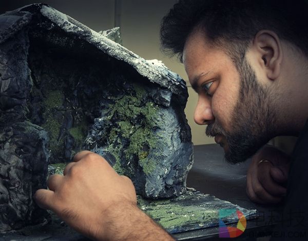 印度男子把梦中场景“搬”到现实 画面迷之惊艳