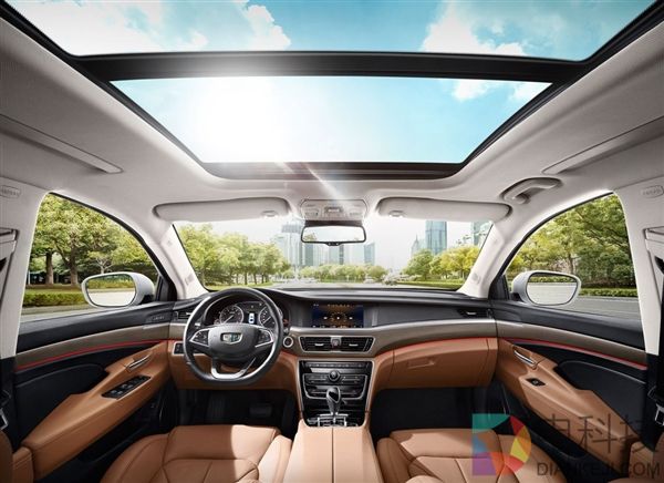 国产最美B级车就是它了 吉利新博瑞官图泄露