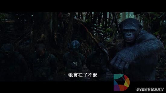 《猩球崛起3》中文终极预告！猩族集结决战人类