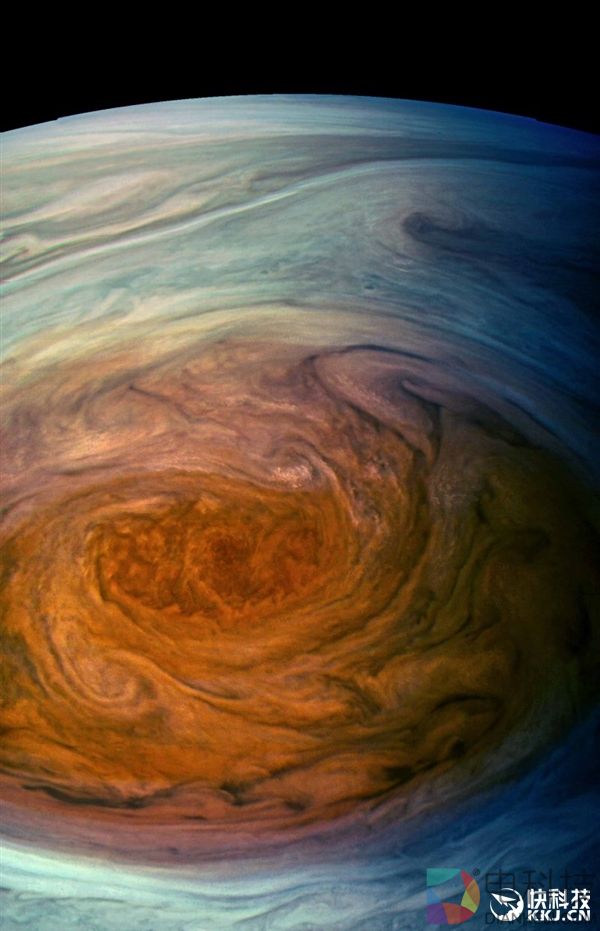 350年来最清晰！NASA发布木星“愤怒之眼”最新照片