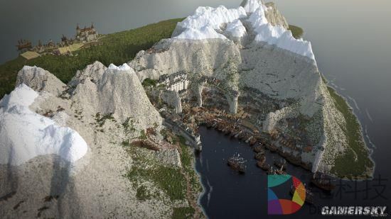 服！大神在《我的世界》中还原《权力的游戏》