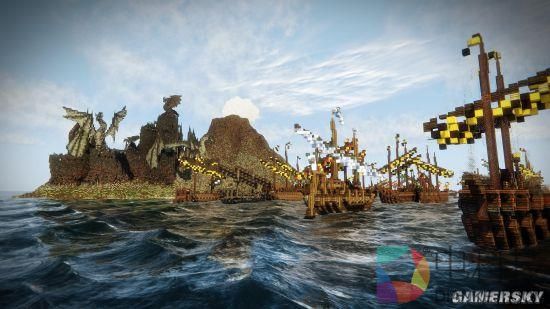 服！大神在《我的世界》中还原《权力的游戏》