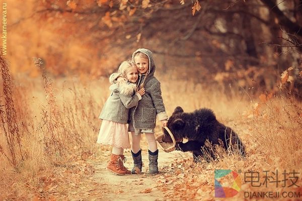 战斗民族唯美的儿童摄影：从小就彪悍