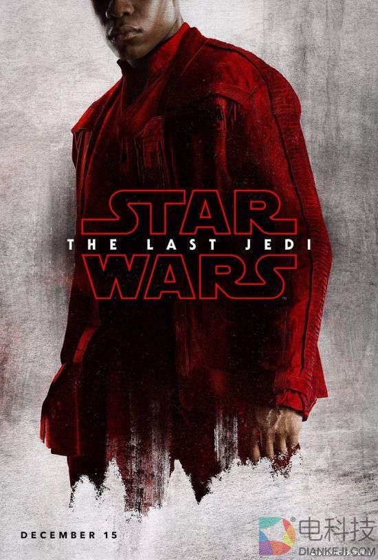 《星球大战8》公布角色海报：最后的绝地武士